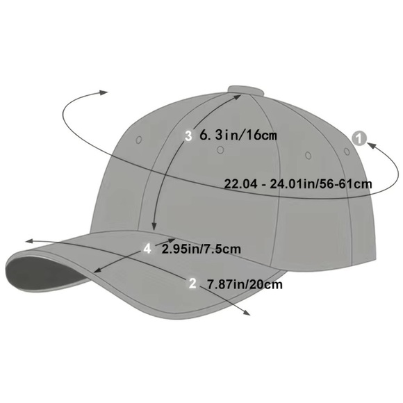 Marine Corps Baseball Cap Patriotic Trucker Hat USMC Embroidered Blue Unisex Men - Picture 3 of 15